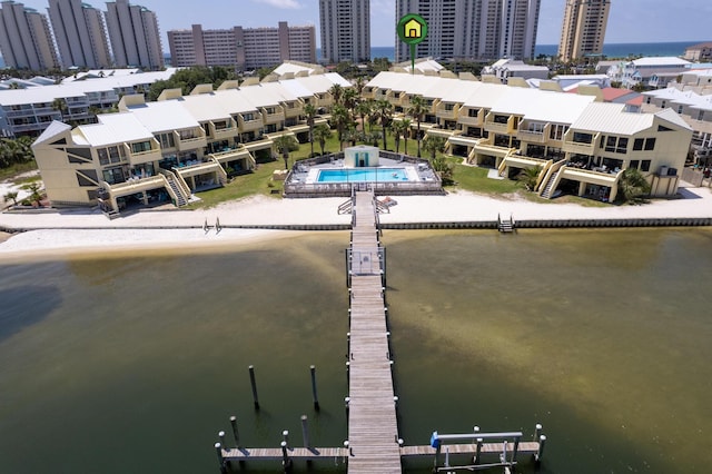 8520 Gulf Blvd Unit 29, Navarre, FL 32566 - view of urban area featuring a nearby body of water