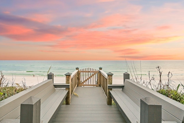 58 Montgomery St, Santa Rosa Beach, FL 32459 - view of property's community with view of water and beach