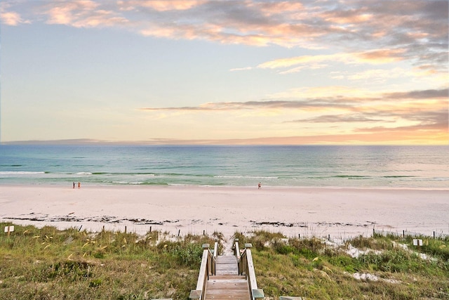 58 Montgomery St, Santa Rosa Beach, FL 32459 - water view featuring local beach