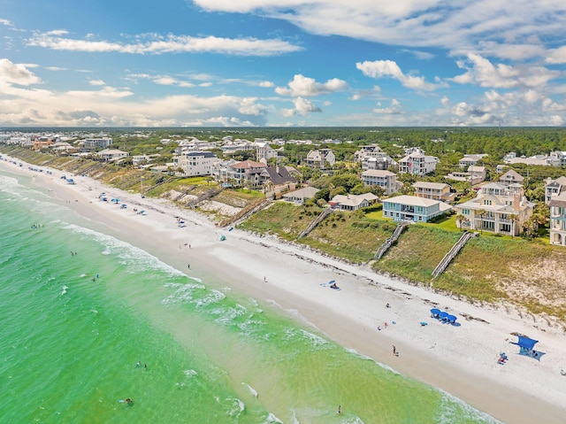 58 Montgomery St, Santa Rosa Beach, FL 32459 - drone / aerial view of waterfront with a beach