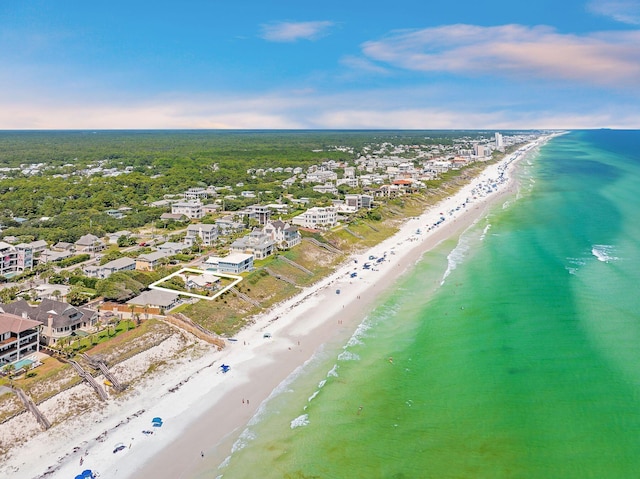 58 Montgomery St, Santa Rosa Beach, FL 32459 - bird's eye view of unending shoreline