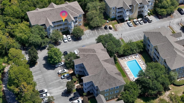 34 Herons Watch Way Unit 1202, Santa Rosa Beach, FL 32459 - bird's eye view of a pool