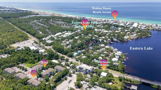 34 Herons Watch Way Unit 1202, Santa Rosa Beach, FL 32459 - bird's eye view of a large body of water
