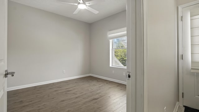 34 Herons Watch Way Unit 1202, Santa Rosa Beach, FL 32459 - unfurnished room with wood finished floors and a ceiling fan
