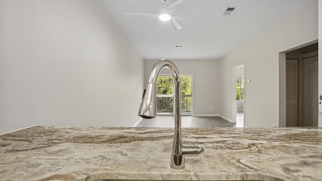 34 Herons Watch Way Unit 1202, Santa Rosa Beach, FL 32459 - detailed view of ceiling fan and baseboards