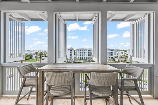 20 Mark Twain Ln Unit 402, Inlet Beach, FL 32461 - dining space featuring plenty of natural light