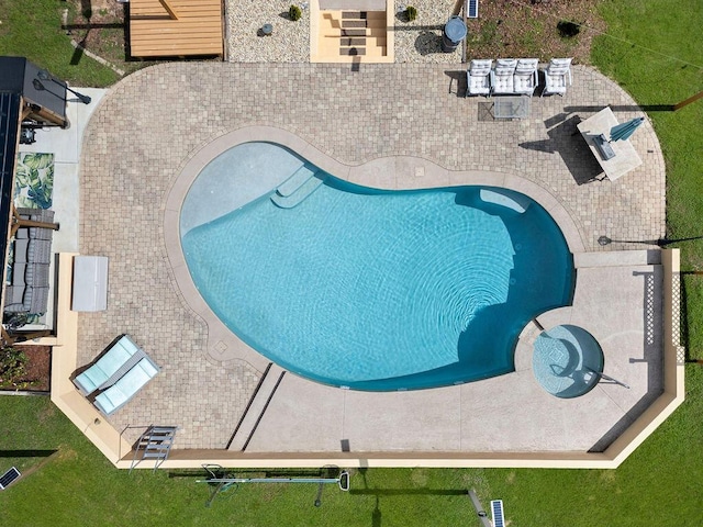 131 Wedgewood Ln, Crestview, FL 32536 - view of swimming pool with a patio area