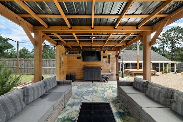 131 Wedgewood Ln, Crestview, FL 32536 - view of patio / terrace featuring an outdoor hangout area