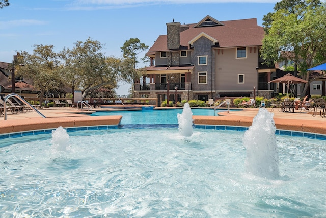 1510 Match Point Ln Unit 303, Panama City Beach, FL 32413 - view of community pool
