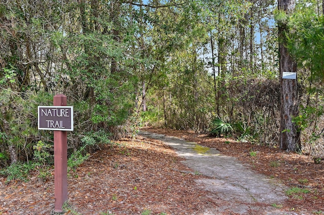 1510 Match Point Ln Unit 303, Panama City Beach, FL 32413 - view of road featuring a forest view