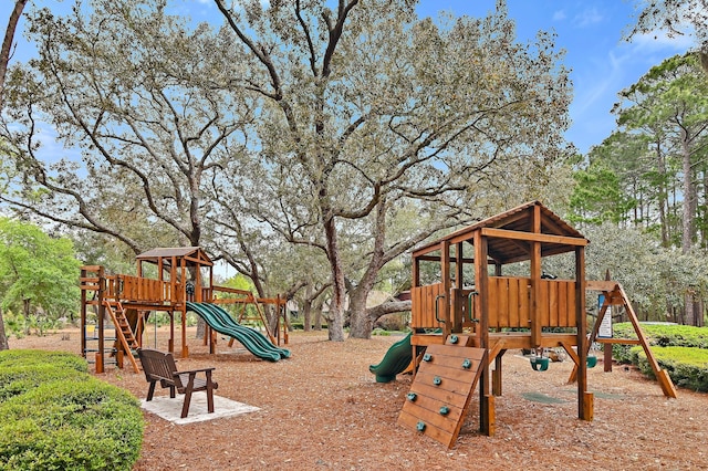 1510 Match Point Ln Unit 303, Panama City Beach, FL 32413 - view of playground with view of scattered trees