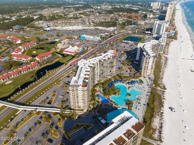 11483 Front Beach Rd Unit 1004, Panama City Beach, FL 32407 - view of urban area featuring extended coastline and a pool