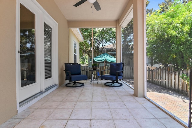 113 Mantero Way, Destin, FL 32541 - view of patio featuring ceiling fan