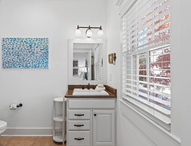 97 Red Cedar Way, Santa Rosa Beach, FL 32459 - bathroom with vanity and tile patterned floors