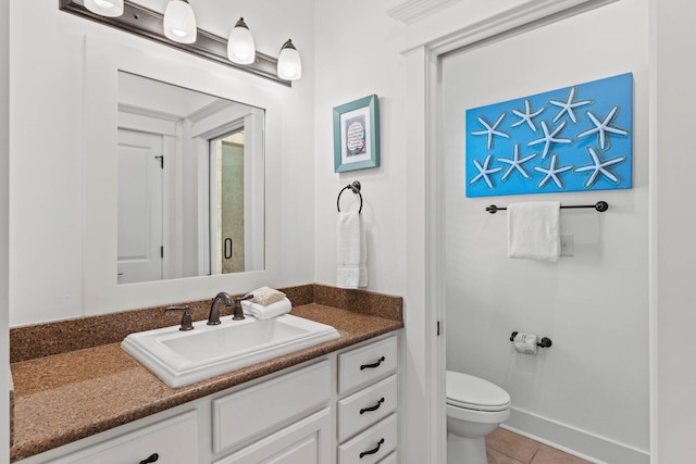 97 Red Cedar Way, Santa Rosa Beach, FL 32459 - bathroom with vanity and tile patterned floors