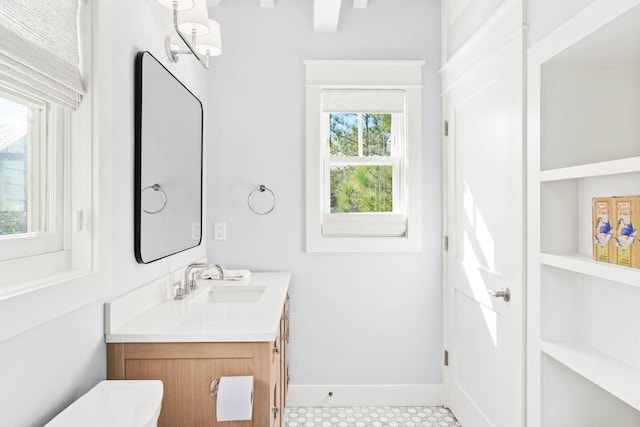 97 Red Cedar Way, Santa Rosa Beach, FL 32459 - bathroom with vanity and baseboards