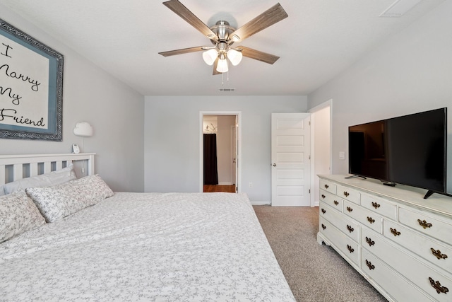 6721 Sarah Ann Way, Laurel Hill, FL 32567 - bedroom featuring carpet floors and ceiling fan