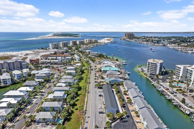 445 Gulf Shore Dr Unit 206, Destin, FL 32541 - bird's eye view of a large body of water