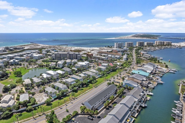 445 Gulf Shore Dr Unit 206, Destin, FL 32541 - aerial overview of property's location with a large body of water