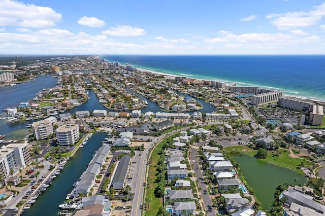 445 Gulf Shore Dr Unit 206, Destin, FL 32541 - aerial view of property and surrounding area with a nearby body of water