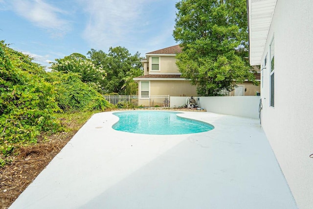 1005 Shalimar Point Dr, Shalimar, FL 32579 - view of swimming pool featuring a fenced backyard and a patio
