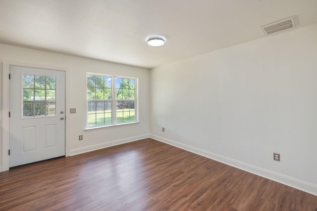 24 W Violet Ln, Defuniak Springs, FL 32433 - unfurnished room with dark wood finished floors
