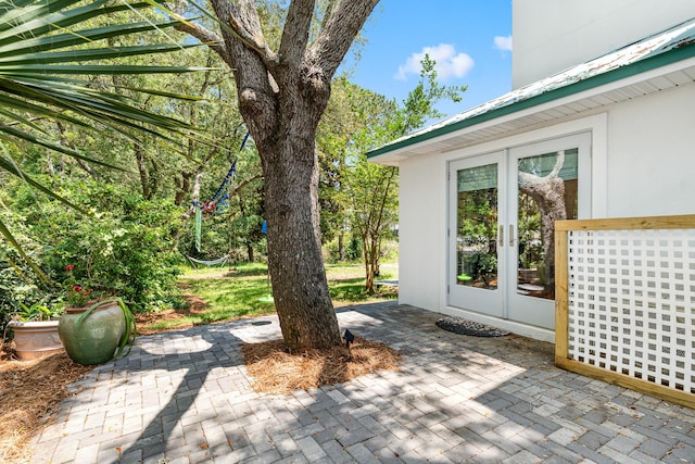 192 Lake Pointe Dr, Santa Rosa Beach, FL 32459 - view of patio featuring french doors