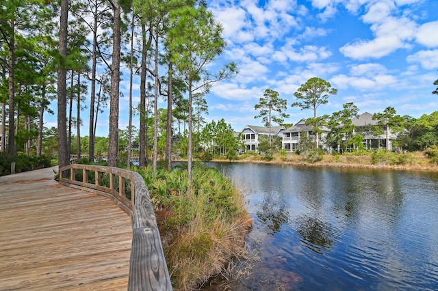 395 Tumblehome Way, Santa Rosa Beach, FL 32459 - dock featuring a water view