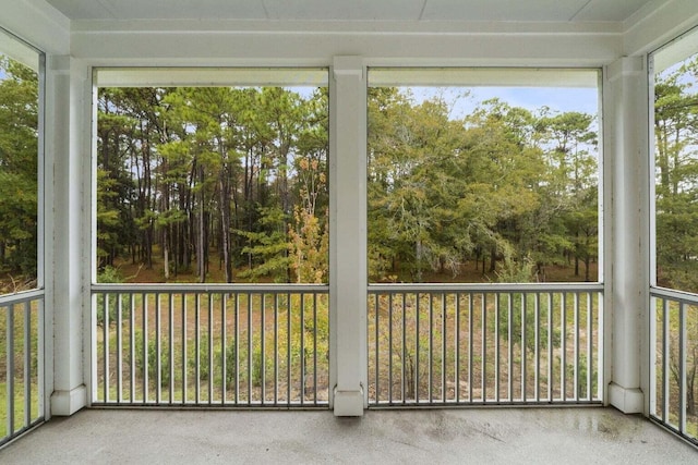 54 Kara Lake Dr, Santa Rosa Beach, FL 32459 - view of unfurnished sunroom