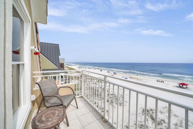 2905 Scenic Gulf Dr, Miramar Beach, FL 32550 - balcony with view of water and beach