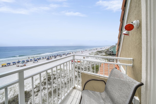 2905 Scenic Gulf Dr, Miramar Beach, FL 32550 - balcony with view of water and beach