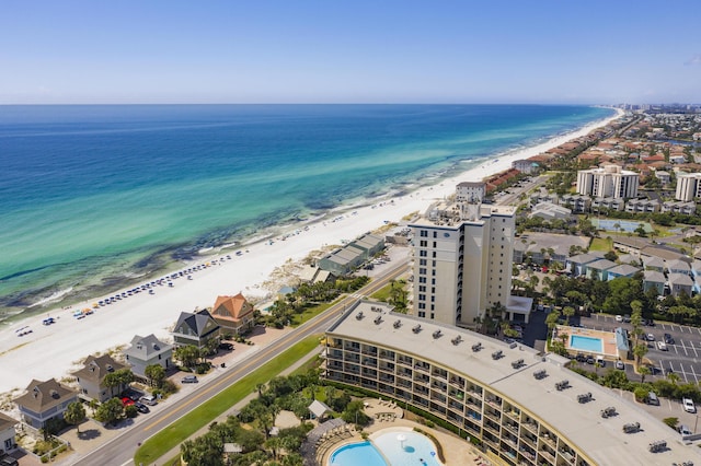 2905 Scenic Gulf Dr, Miramar Beach, FL 32550 - bird's eye view of extended coastline and a pool area