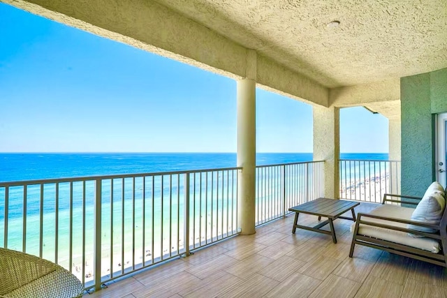 10517 Front Beach Rd Unit 1406, Panama City Beach, FL 32407 - balcony with a water view