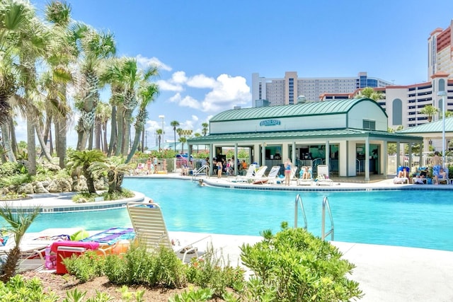 10517 Front Beach Rd Unit 1406, Panama City Beach, FL 32407 - view of community pool