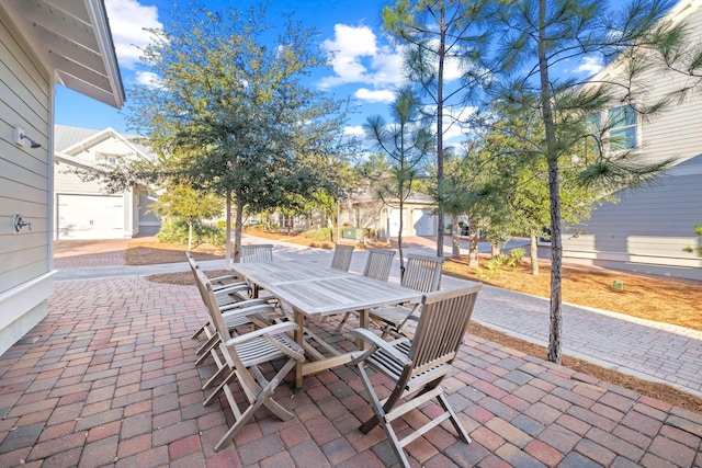 49 Clipper St, Inlet Beach, FL 32461 - view of patio / terrace featuring outdoor dining area