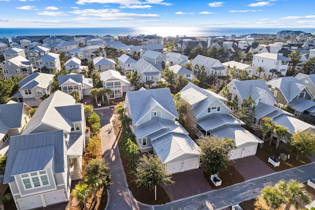 49 Clipper St, Inlet Beach, FL 32461 - aerial view of residential area featuring a large body of water