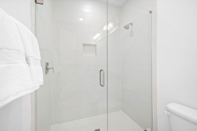 49 Clipper St, Inlet Beach, FL 32461 - full bathroom with toilet and a stall shower