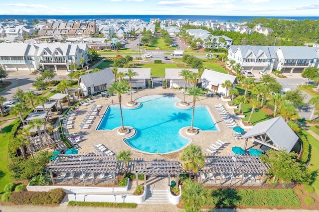 49 Clipper St, Inlet Beach, FL 32461 - view of pool with a residential view