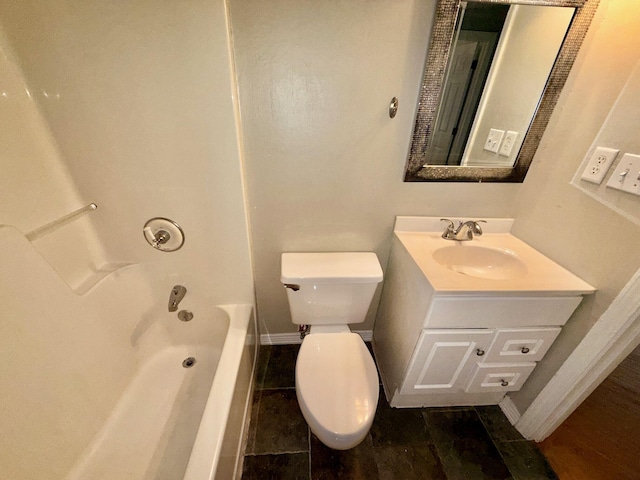7167 Manatee St, Navarre, FL 32566 - bathroom with vanity and shower / tub combination
