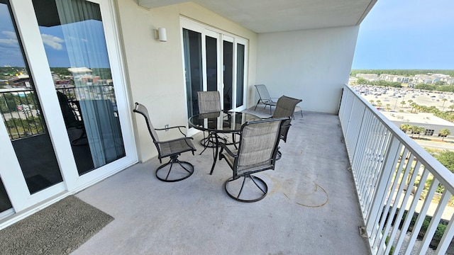 9902 S Thomas Dr Unit 933, Panama City Beach, FL 32408 - view of balcony