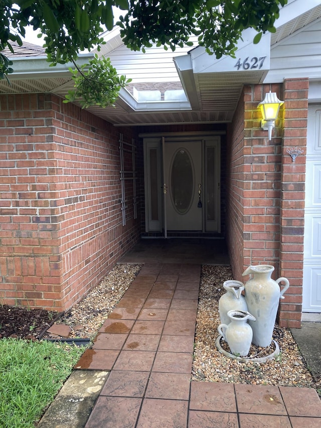 4627 Windstarr Dr, Destin, FL 32541 - doorway to property featuring brick siding