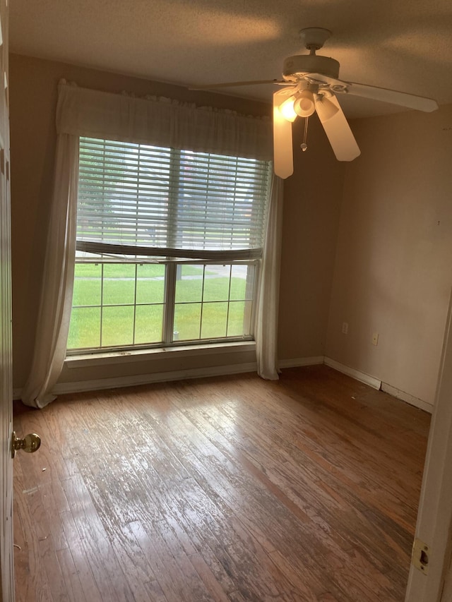 4627 Windstarr Dr, Destin, FL 32541 - unfurnished room featuring wood finished floors and ceiling fan
