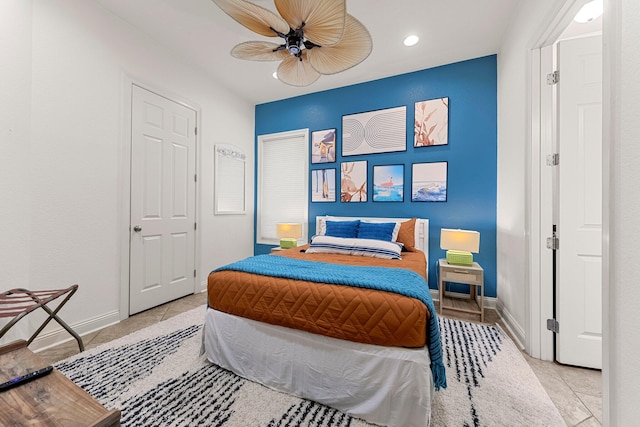 37 Conch Cay, Destin, FL 32541 - bedroom featuring recessed lighting and a ceiling fan