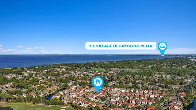 4739 Amhurst Cir, Destin, FL 32541 - view of property location with nearby suburban area, a large body of water, and a golf club
