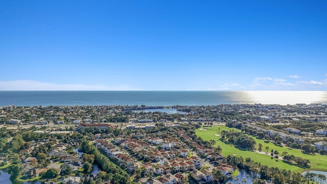 4739 Amhurst Cir, Destin, FL 32541 - aerial view of property's location featuring a golf club, a large body of water, and nearby suburban area