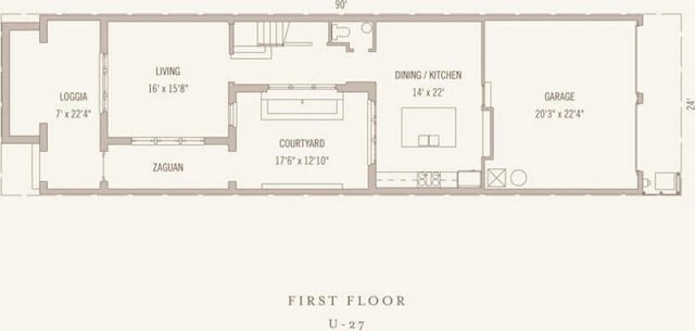 37 Sugar Loaf Aly, Alys Beach, FL 32461 - view of property floor plan
