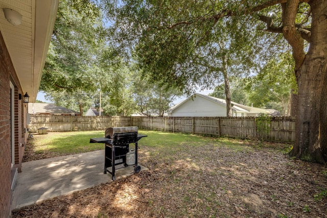 2808 Ping Ln, Crestview, FL 32539 - fenced backyard with a patio