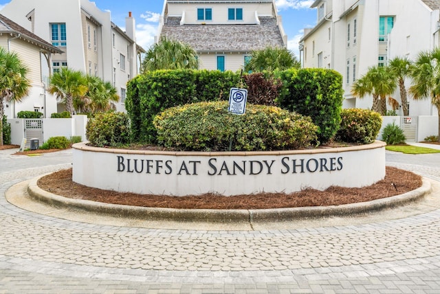 65 Sandy Shores Ct, Inlet Beach, FL 32461 - community / neighborhood sign with a residential view