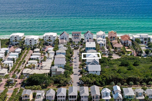 65 Sandy Shores Ct, Inlet Beach, FL 32461 - aerial view of residential area with a large body of water