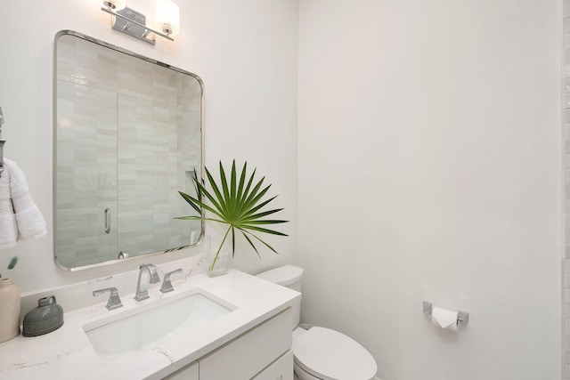 65 Sandy Shores Ct, Inlet Beach, FL 32461 - bathroom featuring vanity and a shower stall